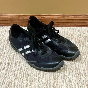 Steve Madden Black and White Athletic Sneakers